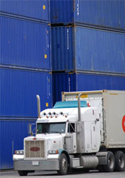 Truck and Containers